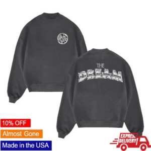 kenny The Favors Merch Store The Dream Pigment Dye Crewneck kenny The Favors Merch Store The Dream Pigment Dye Crewneck