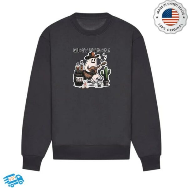 kenny The Ghost Trip Investigation Store Merch Ghost Mallone Sweatshirt