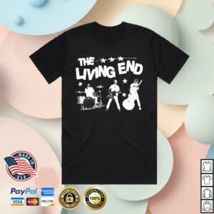 kenny The Living End Merch Store The Living End I Only Trust Rock N Roll Black Tee