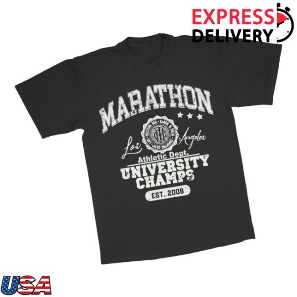 kenny The Marathon Clothing Merch Store Marathon University T Shirt Blacka