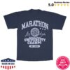 kenny The Marathon Clothing Merch Store Marathon University T Shirt Navy