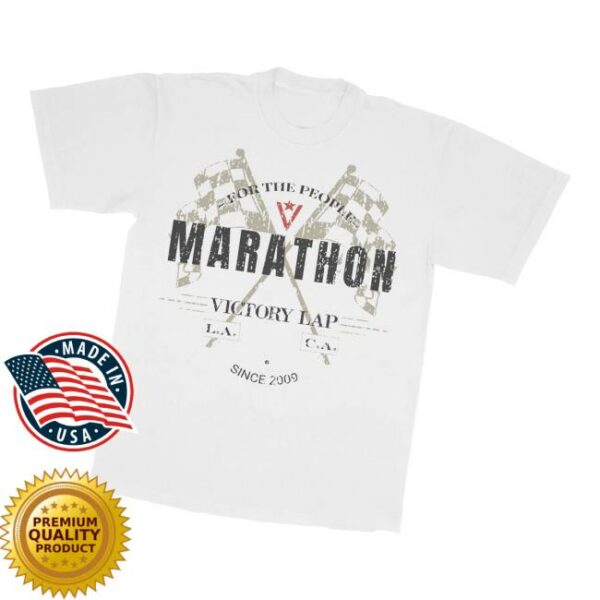 kenny The Marathon Clothing Merch Store Marathon Victory Flags T Shirt Whitea Copy