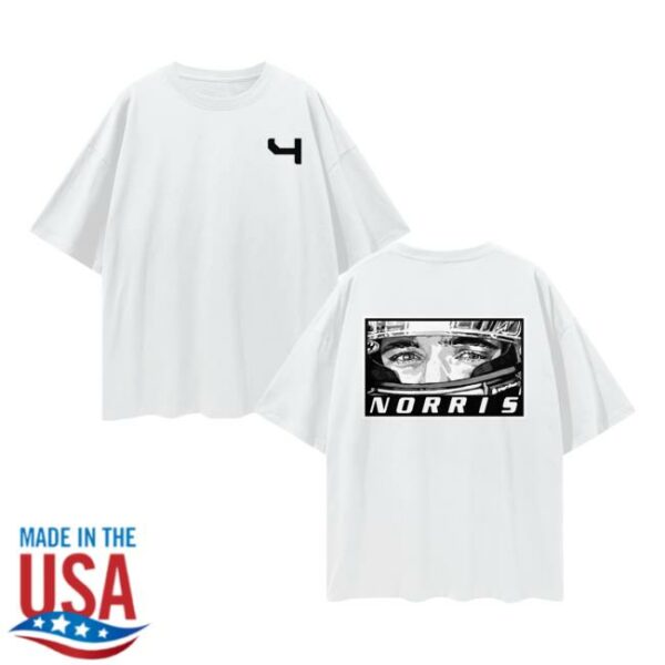 kenny Theredflagspod Merch Store Lando Norris Eyes Tee