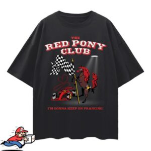 kenny Theredflagspod Merch Store The Red Pony Club Tee