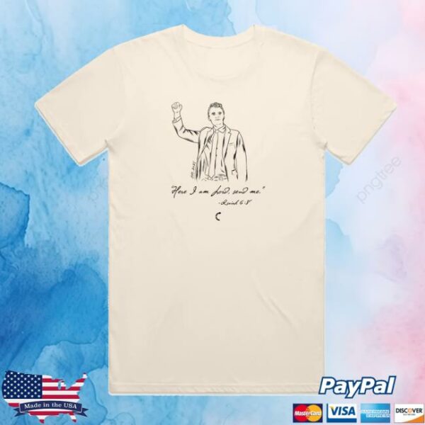 kenny Tpusa Merch Store Charlie Kirk Send Me Tee