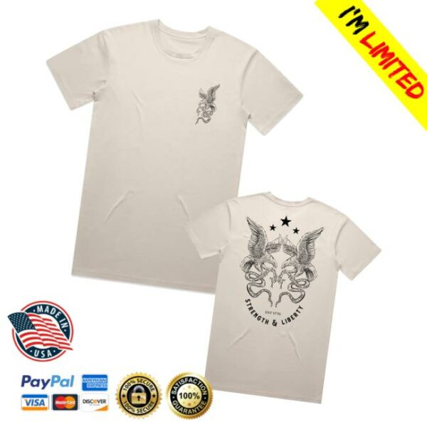 kenny Tpusa Merch Store Strength Liberty T Shirtv