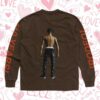 kenny Travis Scott Merch Rodeo 10 Years Action Figure Longsleevea