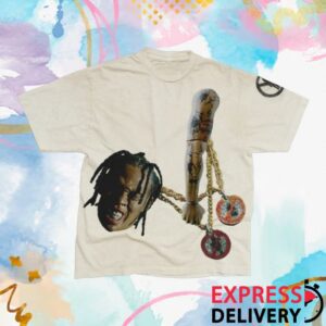 kenny Travis Scott Merch Rodeo 10 Years Chain Tee