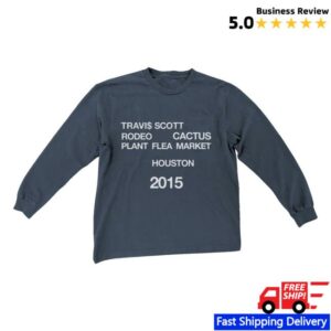 kenny Travis Scott Merch Rodeo Cpfm 2015 Ls Tee