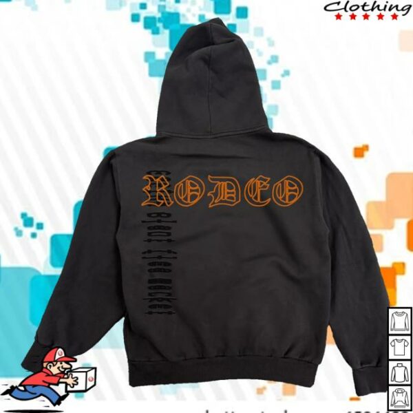 kenny Travis Scott Merch Rodeo Cpfm Track 8 Hoodiea