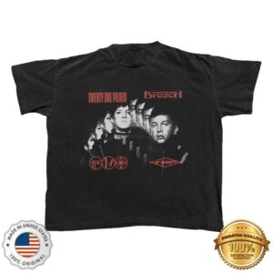 kenny Twenty One Pilots Store Merch Breach Faces T Shirt