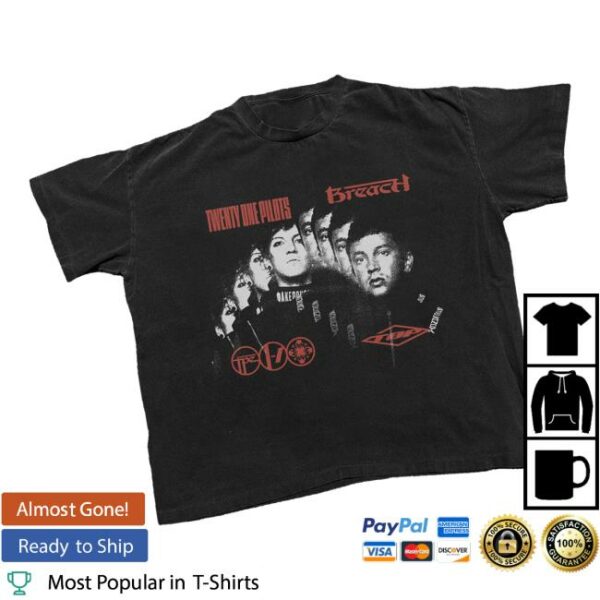 kenny Twenty One Pilots Store Merch Breach Faces T Shirta