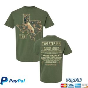 kenny Twostepinn Shop Merch Lone Star Bull Lineup Tee