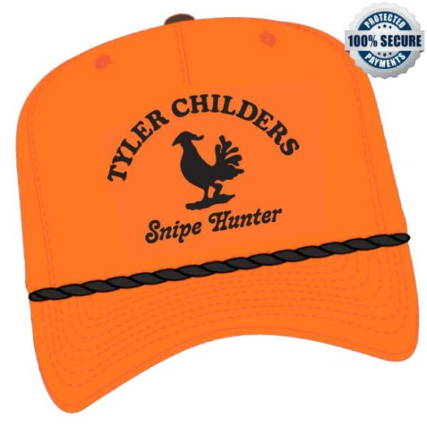 kenny Tyler Childers Merch Orange Snipe Hunter Hat