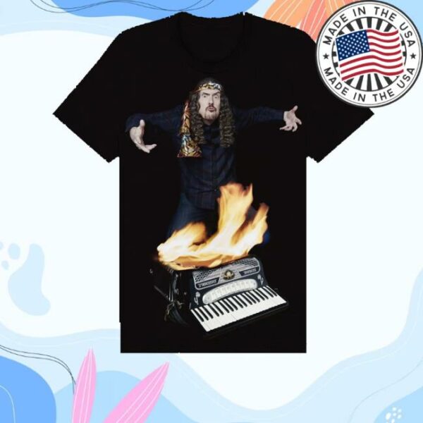 kenny Weirdal Shop Merch Accordion On Fire T Shirt