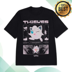 kenny 100Thieves Merch Store Jigglypuff T Shirt Black kenny 100Thieves Merch Store Jigglypuff T Shirt Black