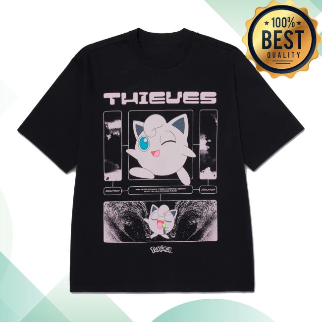 kenny 100Thieves Merch Store Jigglypuff T Shirt Black kenny 100Thieves Merch Store Jigglypuff T Shirt Black