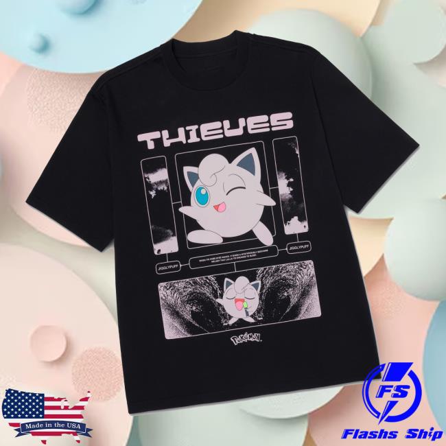 kenny 100Thieves Merch Store Jigglypuff T Shirt Blacka kenny 100Thieves Merch Store Jigglypuff T Shirt Blacka