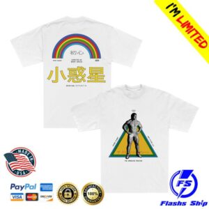 kenny A24films Merch Store The Smashing Machine X Minor Planet Rainbow Tee kenny A24films Merch Store The Smashing Machine X Minor Planet Rainbow Tee