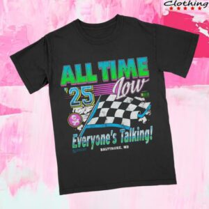 kenny All Time Low Store Merch Everyones Talking Racing Teea kenny All Time Low Store Merch Everyones Talking Racing Teea