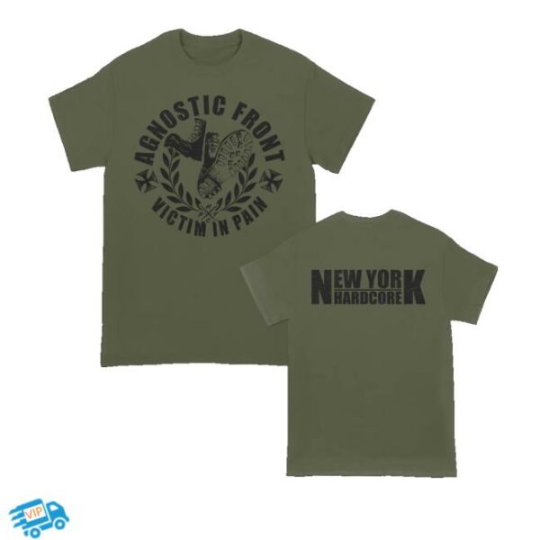 kenny Allin Merch Store Agnostic Front Vip Boots Tee