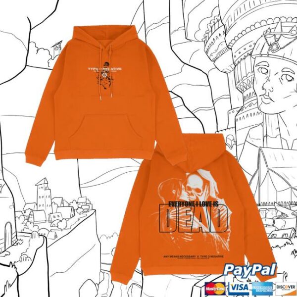 kenny Anymeansnecessary Merch Store Everyone I Love Is Dead Pullover Hoodie