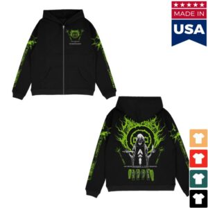 kenny Anymeansnecessary Merch Store Seance Zip Up Hoodie
