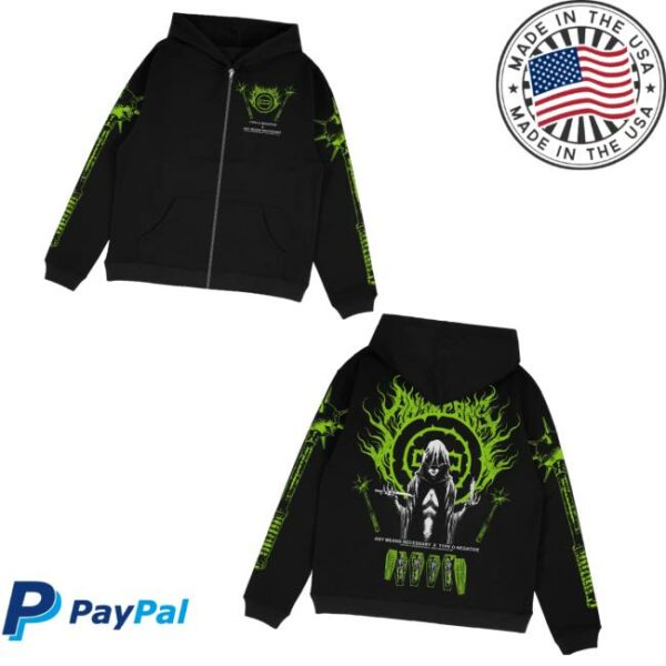 kenny Anymeansnecessary Merch Store Seance Zip Up Hoodiev