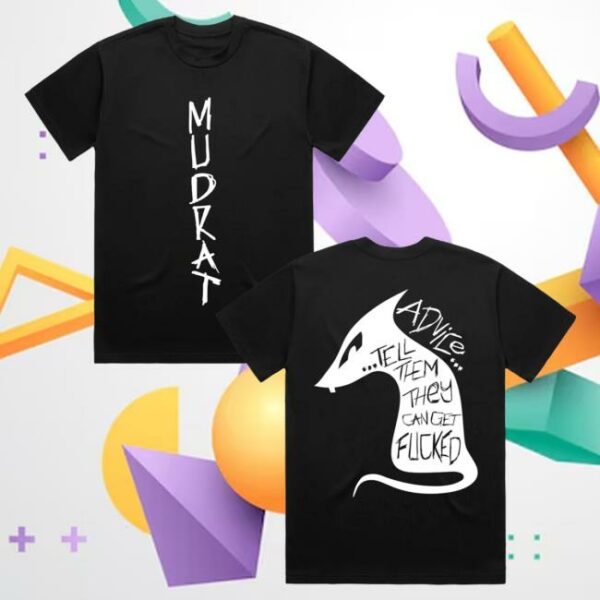 kenny Artistfirst Merch Store Mudrat Advice T Shirt Black