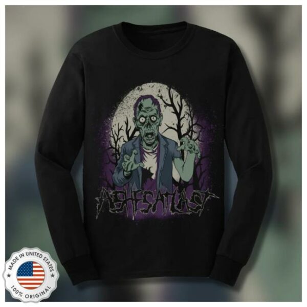 kenny Ashes At Last Merch Store Zombie Long Sleeve T Shirt