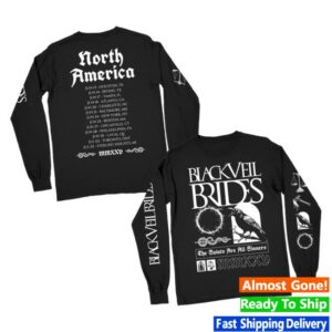 kenny Black Veil Brides Merch Store The Raven Longsleeve T Shirta kenny Black Veil Brides Merch Store The Raven Longsleeve T Shirta