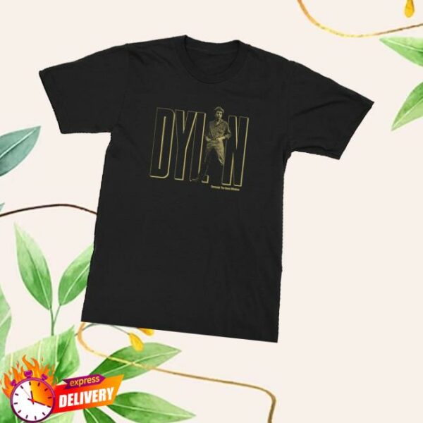 kenny Bob Dylan Store Dylan Through The Open Window Black T Shirtv