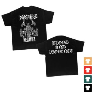 kenny Bojakramapress Merch Store Negatifa Masakre Blood And Violence T Shirts