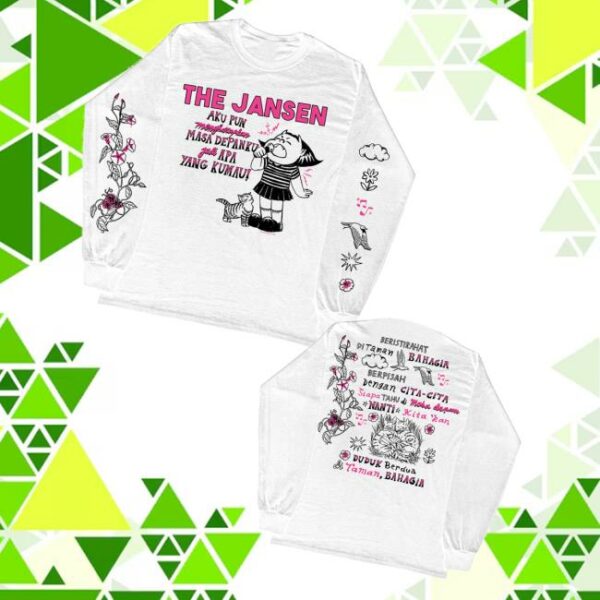 kenny Bojakramapress Merch Store The Jansen Aku Pun Mengharapkan Masa Depanku Jadi Apa Yang Kumau Long Sleevev