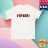 kenny Drag Queen Merch Store Kori King I Love Kori Unisex T Shirt
