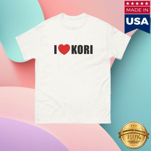 kenny Drag Queen Merch Store Kori King I Love Kori Unisex T Shirt