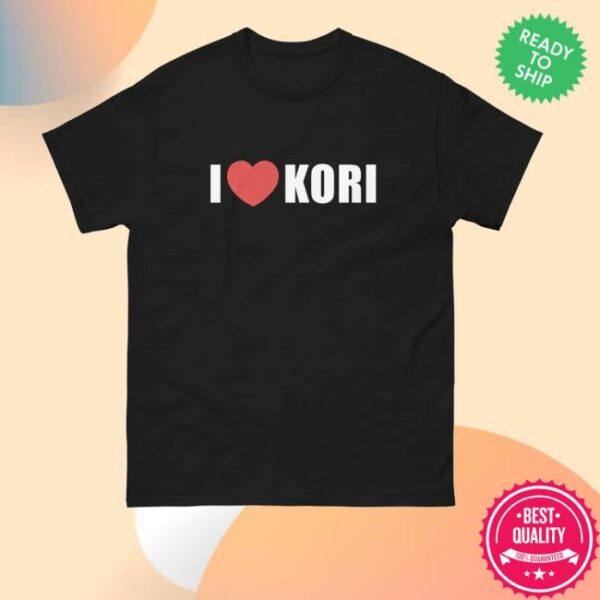 kenny Drag Queen Merch Store Kori King I Love Kori Unisex T Shirtr