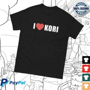 kenny Drag Queen Merch Store Kori King I Love Kori Unisex T Shirtx kenny Drag Queen Merch Store Kori King I Love Kori Unisex T Shirtx