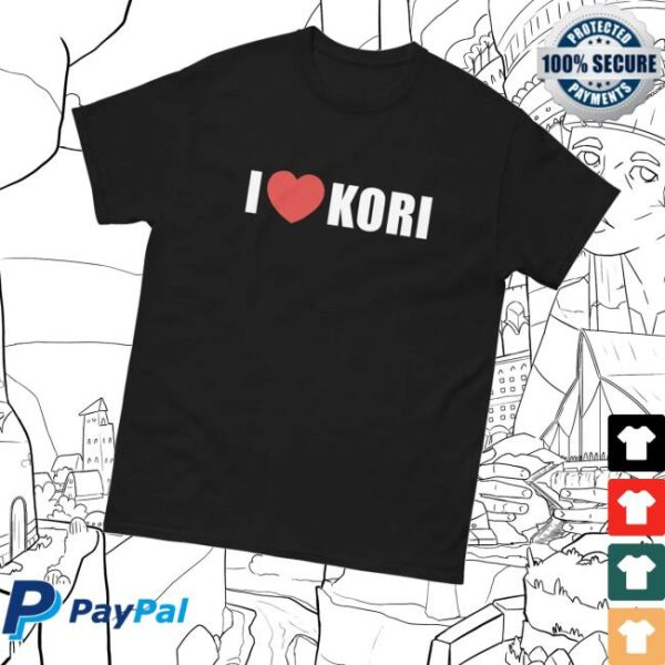 kenny Drag Queen Merch Store Kori King I Love Kori Unisex T Shirtx