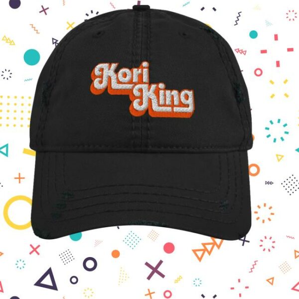 kenny Drag Queen Merch Store Kori King International Lesbian Day Distressed Dad Hat