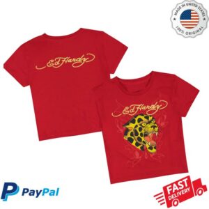 kenny Ed Hardy Originals Merch Leopard Baby Teea kenny Ed Hardy Originals Merch Leopard Baby Teea