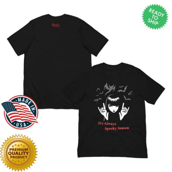 kenny Emily Strange Merch Store Its Always Spooky Season Tee