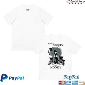 kenny Emily Strange Merch Store Keep It Creepy And Kooky White Tee