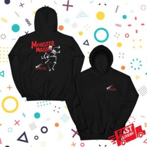 kenny Emily Strange Merch Store Red Monster Mash Hoodie