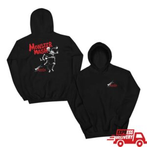 kenny Emily Strange Merch Store Red Monster Mash Hoodiea kenny Emily Strange Merch Store Red Monster Mash Hoodiea