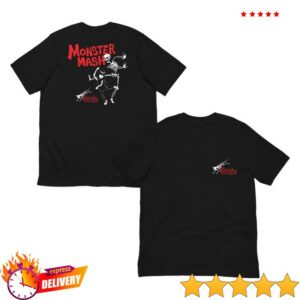 kenny Emily Strange Merch Store Red Monster Mash Tee