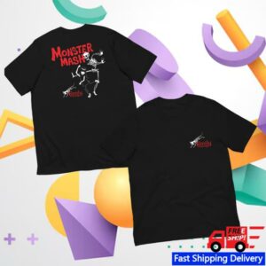 kenny Emily Strange Merch Store Red Monster Mash Teea kenny Emily Strange Merch Store Red Monster Mash Teea