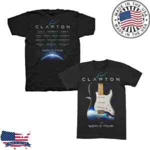 kenny Eric Clapton Merch Store Blackie 2025 Tour Tee