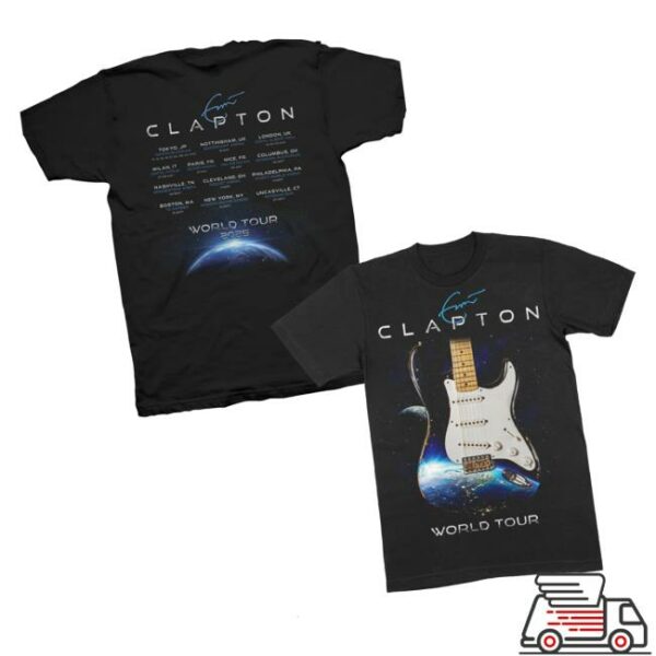 kenny Eric Clapton Merch Store Blackie 2025 Tour Teea