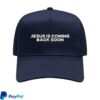 kenny Frank Merch Store Jesus Is Coming Back Soon Navy Hat